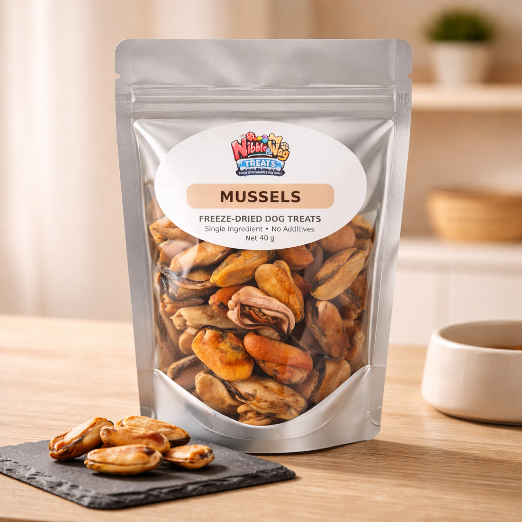 Ocean Crunch Mussels (Freeze-Dried)